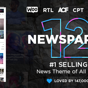 Newspaper – News & WooCommerce WordPress Theme